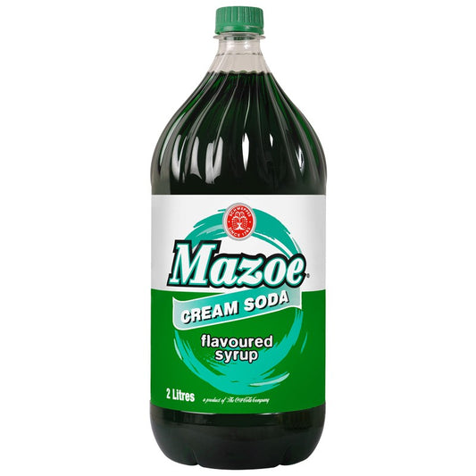 Mazoe Cream Soda 2L - Case of 6 | Iconic Green Zimbabwean Cordial