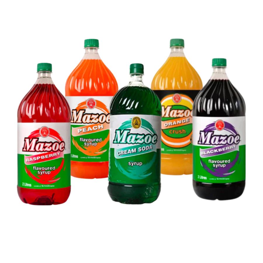 Mazoe 6x2L Single Flavour Cases - Your Favourite Cordial in Bulk - Authentic Zimbabwean Taste